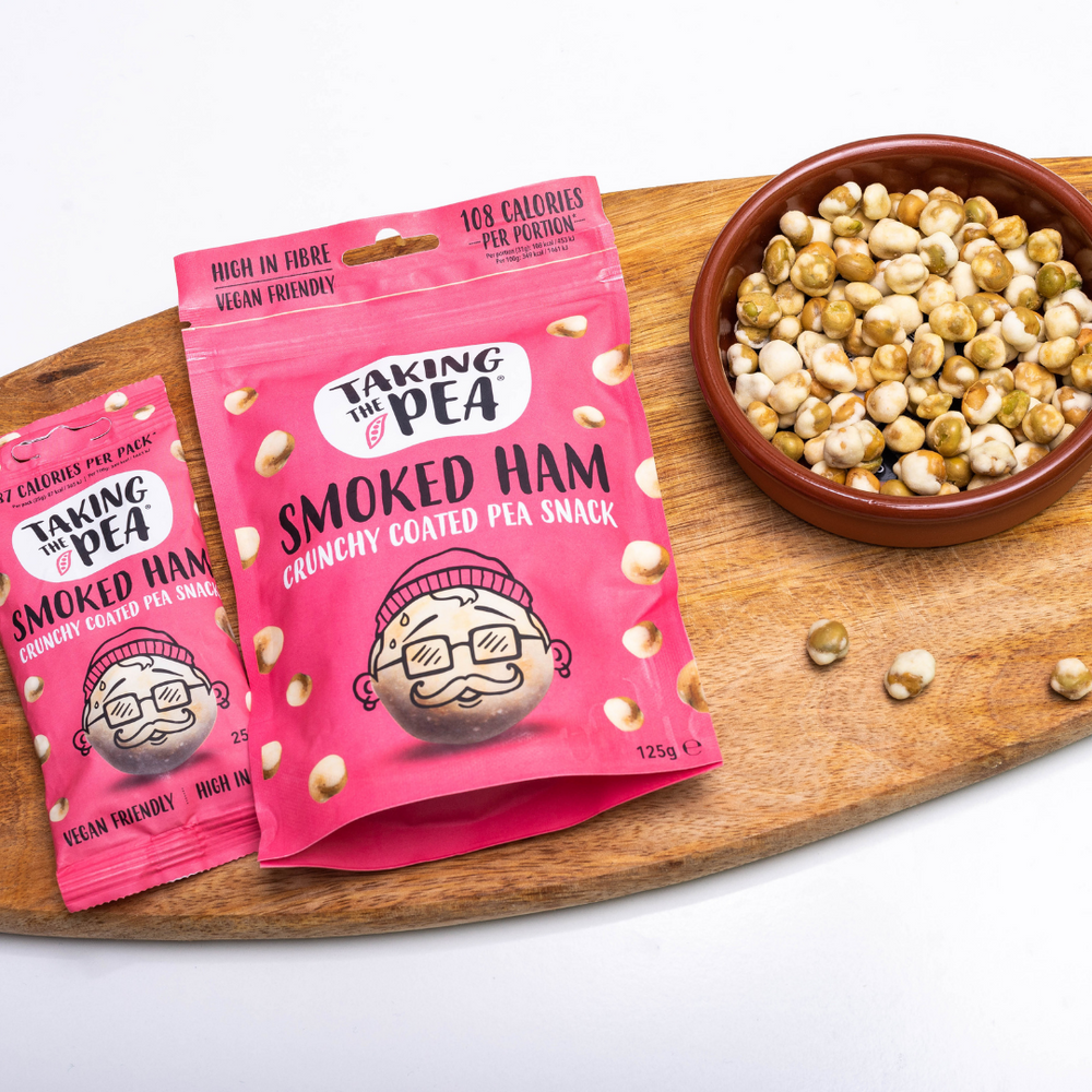 Snacking Ham Smoked Ham Sharing Bags (7 x 125g) – Taking the Pea